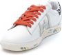 Premiata Witte Leren Sneakers met Contrasterende Patch White - Thumbnail 5