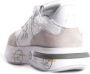 Premiata Lichtgrijze Suède Sneakers Cassie Multicolor Dames - Thumbnail 4