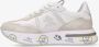 Premiata Lichtgrijze Suède Sneakers Cassie Multicolor Dames - Thumbnail 14