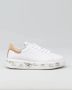 Premiata Witte Leren Sneakers met Beige Details White Dames - Thumbnail 7