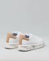 Premiata Witte Leren Sneakers met Beige Details White Dames - Thumbnail 9