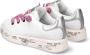 Premiata Witte Leren Sneakers met Unieke Zool Details White Dames - Thumbnail 5