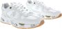 PREMIATA Lage Sneakers Dames Mase-d Maat: 36 Materiaal: Suède Kleur: Wit - Thumbnail 13