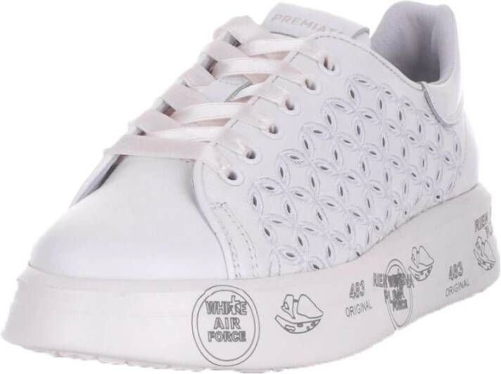 Premiata Belle sneakers van kalfsleer Wit - Foto 4