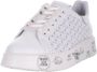 Premiata Belle 6283 Witte Leren Sneakers met Intricate Geperforeerde Borduursels White Dames - Thumbnail 4