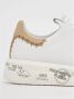 Premiata Witte Leren Sneakers met Beige Details White Dames - Thumbnail 11