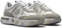 Premiata Lichtgrijze Suède Sneakers Cassie Multicolor Dames - Thumbnail 10