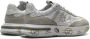 Premiata Lichtgrijze Suède Sneakers Cassie Multicolor Dames - Thumbnail 11