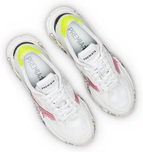 Premiata Buff low-top sneakers Wit - Foto 3