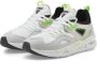 Puma Trc Blaze The Triangle White-Nimbus Cloud-Green Glare - Thumbnail 4