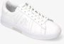 Premiata Witte leren sneakers met uitneembare binnenzool White Dames - Thumbnail 2