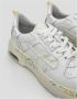 Premiata Drake 299 Leren Sneakers met Luchtkussen White Heren - Thumbnail 2