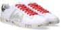 Premiata Witte Leren Sneakers met Contrasterende Patch White - Thumbnail 8
