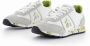 Premiata Witte Leren Sneakers met 2 5 cm Hak White Heren - Thumbnail 12