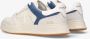 Premiata Quinn Leren Sneakers met Grijze Suède Inzetstukken White Heren - Thumbnail 3