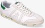 Premiata Bonnie Zachte Witte Leren Sneakers met Logo White Heren - Thumbnail 2