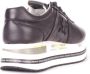 Premiata Zwarte Leren Sneakers met Python Detail Black Dames - Thumbnail 15