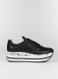 Premiata Zwarte Leren Sneakers met Python Detail Black Dames - Thumbnail 5