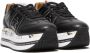 Premiata Chunky Leren Sneaker met Klassieke Prints Black Dames - Thumbnail 13
