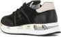 Premiata Kwaliteitslederen sneakers met glamoureuze details Black Dames - Thumbnail 11
