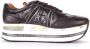 Premiata Chunky Leren Sneaker met Klassieke Prints Black Dames - Thumbnail 10