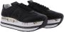 Premiata Beth sneakers met plateauzool Zwart - Thumbnail 7