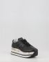Premiata Beth sneakers met plateauzool Zwart - Thumbnail 3