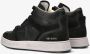 Premiata Midquinn 6022 Zwarte Leren Basketbalsneakers Black Heren - Thumbnail 7