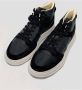 Premiata Midquinn 6022 Zwarte Leren Basketbalsneakers Black Heren - Thumbnail 13