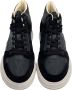 Premiata Midquinn 6022 Zwarte Leren Basketbalsneakers Black Heren - Thumbnail 10