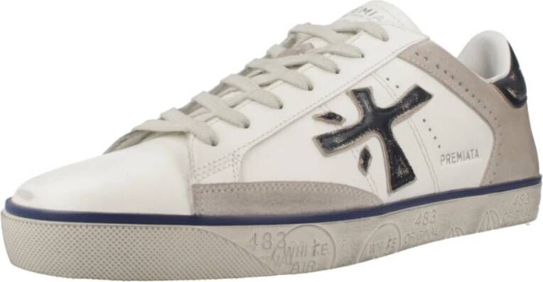 Premiata Sportieve Sneakers voor Actieve Levensstijl White Heren