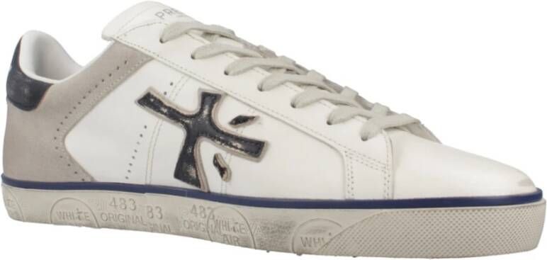 Premiata Sportieve Sneakers voor Actieve Levensstijl White Heren