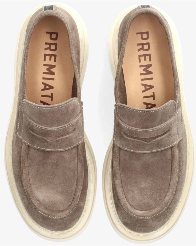 Premiata Stad Mocassin met Rand op Kom