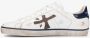 Premiata Steven Print Edition Wit Blauw Multicolor Heren - Thumbnail 8