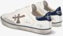 Premiata Vintage Leren Sneakers met Logo Detail White Heren - Thumbnail 11