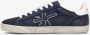 Premiata Steven 6643 Blauw Suède Sneakers Blue Heren - Thumbnail 3