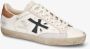Premiata Steven 6664 Wit Leren Sneakers White Dames - Thumbnail 4