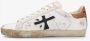 Premiata Steven 6664 Wit Leren Sneakers White Dames - Thumbnail 5