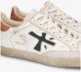Premiata Steven 6664 Wit Leren Sneakers White Dames - Thumbnail 8