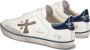 Premiata Steven Print Edition Wit Blauw Multicolor Heren - Thumbnail 3