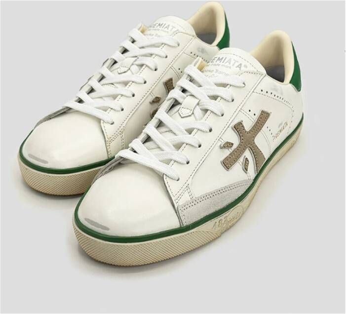 Premiata Steven Witte Sneaker Vintage Stijl
