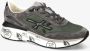 Premiata Groene platte schoenen lichtgewicht ontwerp Multicolor Heren - Thumbnail 7