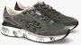 Premiata Groene platte schoenen lichtgewicht ontwerp Multicolor Heren - Thumbnail 9