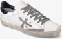 Premiata Rode Gewassen Steven Sneakers Exclusief Ontwerp Rood Heren - Thumbnail 3