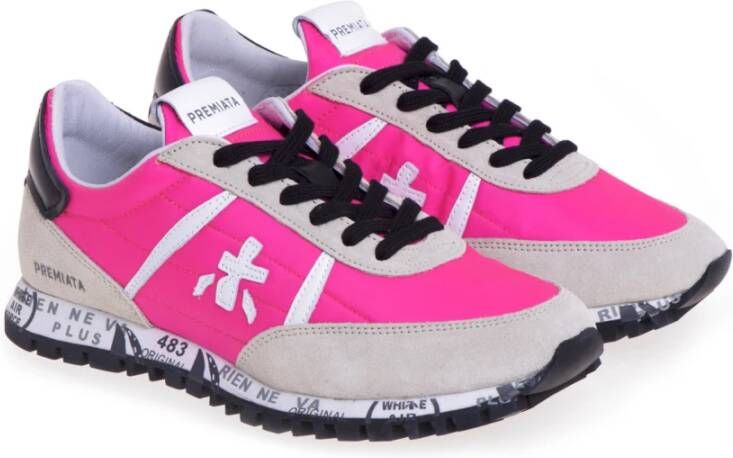 Premiata Stijlvolle Seand 5631 Sneakers Pink Dames