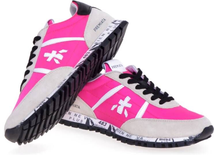 Premiata Stijlvolle Seand 5631 Sneakers Pink Dames