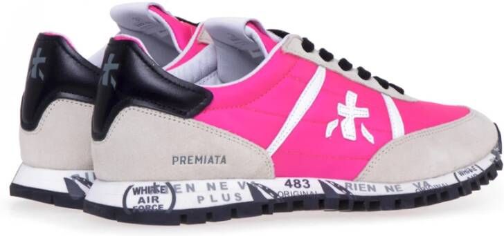 Premiata Stijlvolle Seand 5631 Sneakers Pink Dames