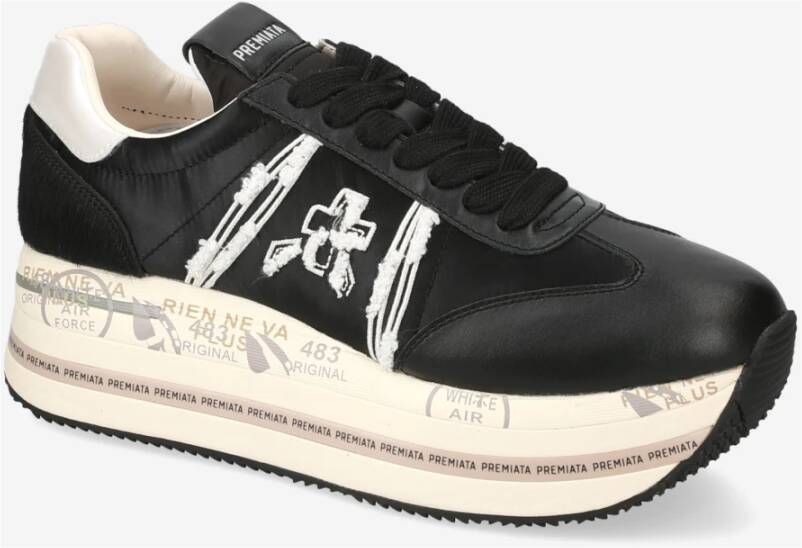 Premiata Stijlvolle Sneakers voor Dagelijks Gebruik Black Dames