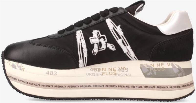 Premiata Stijlvolle Sneakers voor Dagelijks Gebruik Black Dames