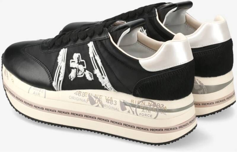Premiata Stijlvolle Sneakers voor Dagelijks Gebruik Black Dames